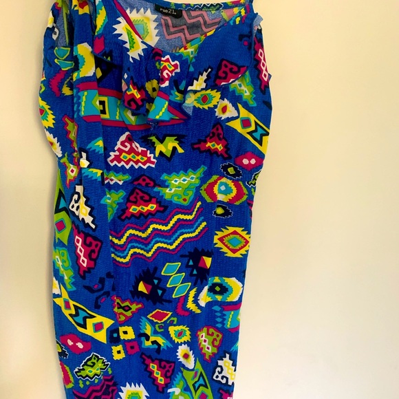 Patterned Slip Dress - Picture 3 of 3